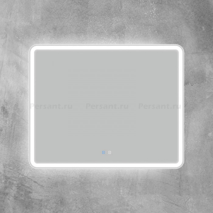Зеркало BelBagno 100x80 SPC-MAR-1000-800-LED-TCH-SND с подсветкой, подогревом и голосовым управлением