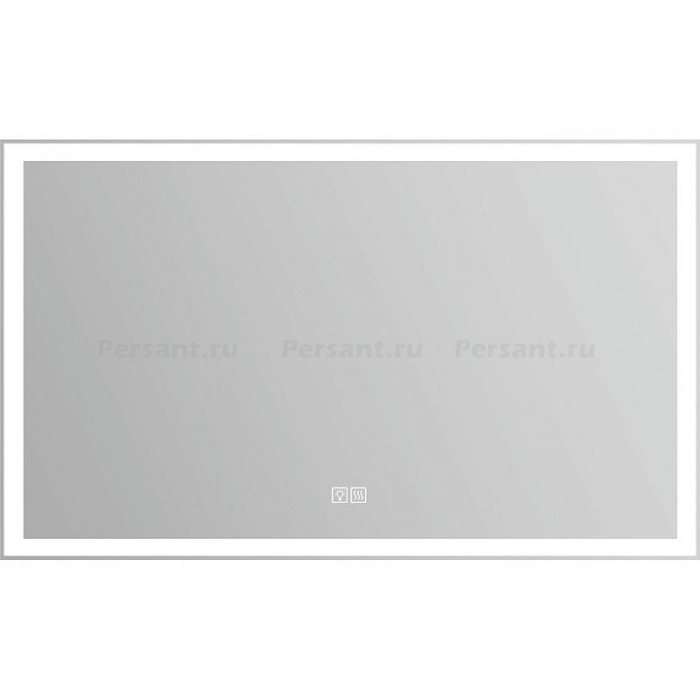 Зеркало BelBagno 100x60 SPC-GRT-1000-600-LED-TCH-WARM с подсветкой с подогревом с сенсорным выключателем