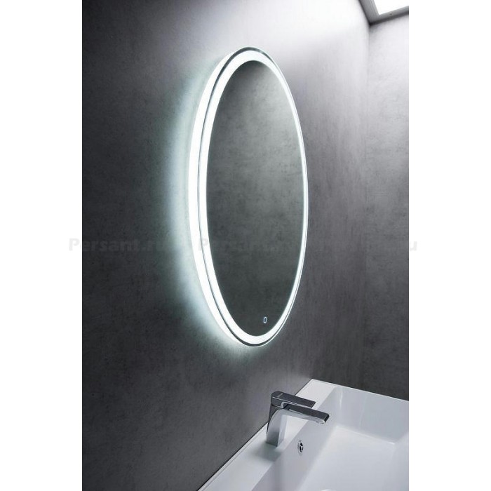 Зеркало BelBagno 60x80 SPC-VST-600-800-LED-TCH-WARM с подсветкой и антизапотевателем