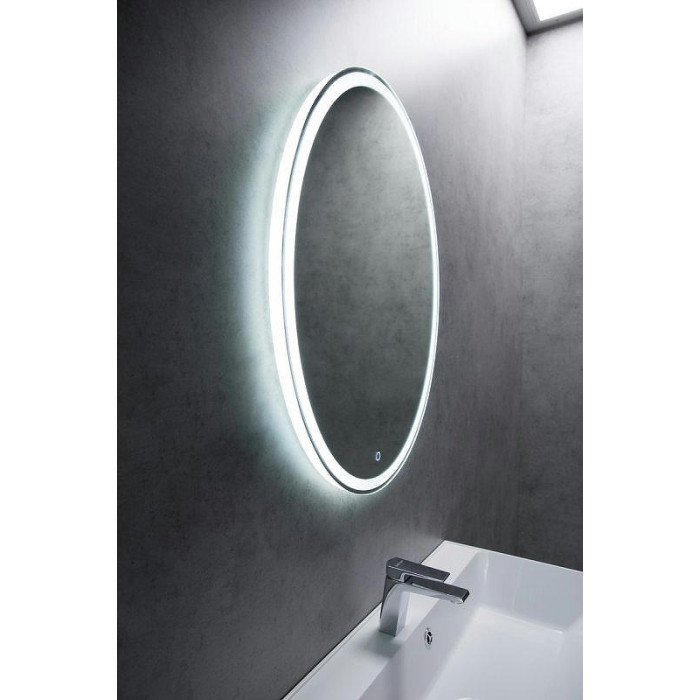 Зеркало BelBagno 60x80 SPC-VST-600-800-LED-TCH-WARM с подсветкой и антизапотевателем
