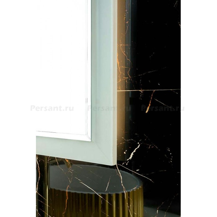 Зеркало Boheme Armadi Art Lucido 70 567-W с подсветкой Жемчужное Белое
