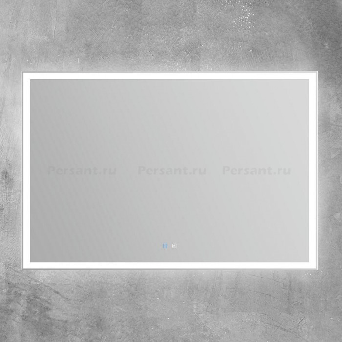 Зеркало BelBagno 120x80 SPC-GRT-1200-800-LED-TCH-SND с подсветкой с голосовым управлением и подогревом