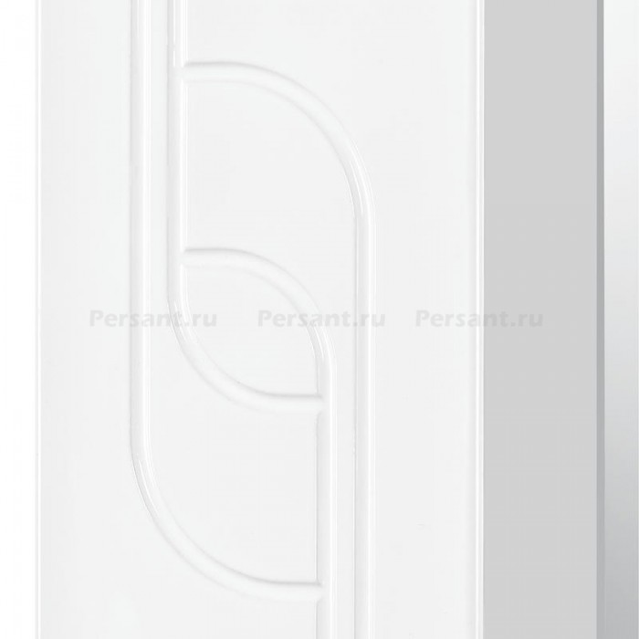 Зеркало со шкафом Aquaton Панда 50 1A007402PD01L с подсветкой Белое