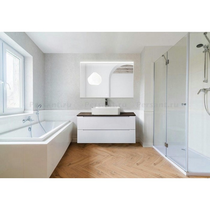 Зеркало BelBagno Uno 120x80 SPC-UNO-1200-800-TCH с подсветкой с сенсорным выключателем