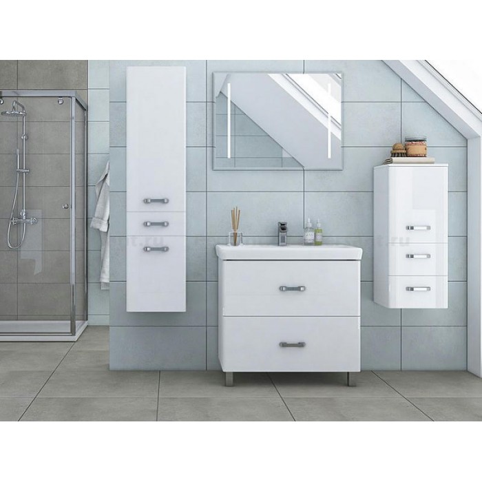 Зеркало Aquaton Отель 80 1A101302OT010 с подсветкой с функцией антипар