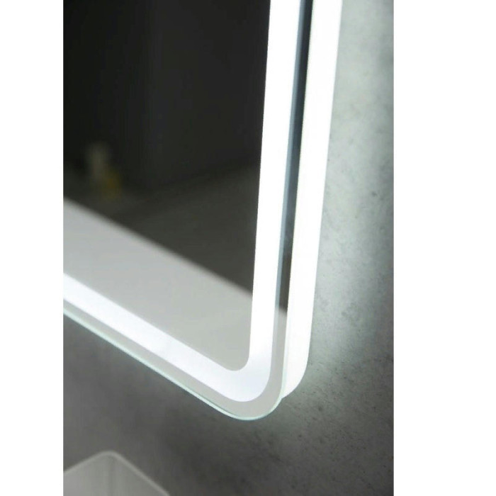 Зеркало BelBagno 60x60 SPC-MAR-600-600-LED-BTN с кнопочным выключателем с подсветкой