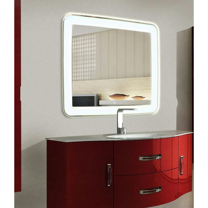Зеркало Art&Max Latina AM-Lat-1000-800-DS-F с подсветкой с сенсорным выключателем