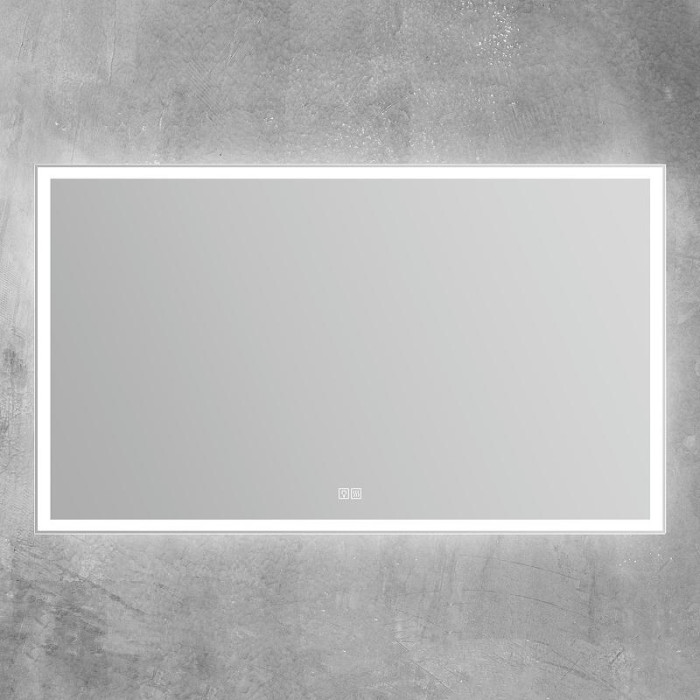 Зеркало BelBagno 140x80 SPC-GRT-1400-800-LED-TCH-WARM с подсветкой и антизапотевателем