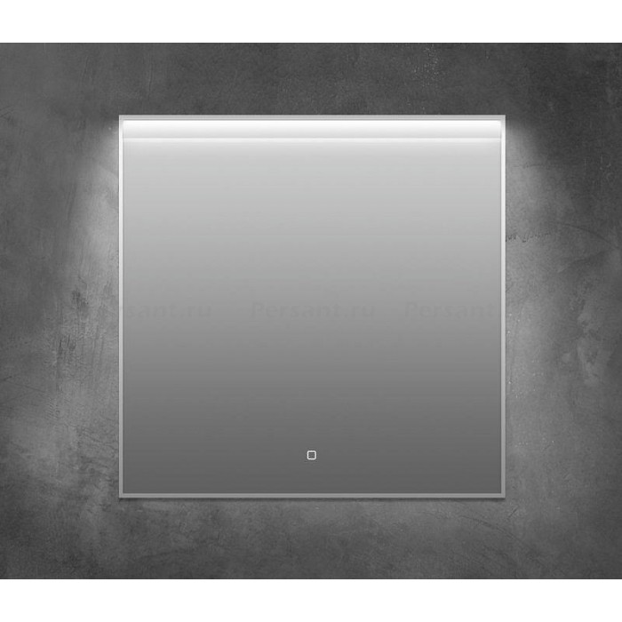 Зеркало BelBagno Uno 80x80 SPC-UNO-800-800-TCH с подсветкой с сенсорным выключателем