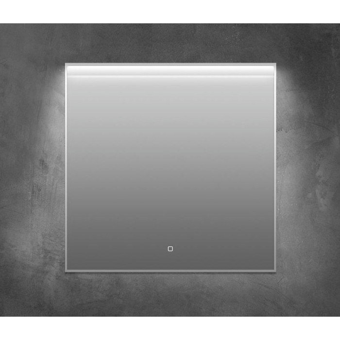 Зеркало BelBagno Uno 80x80 SPC-UNO-800-800-TCH с подсветкой с сенсорным выключателем