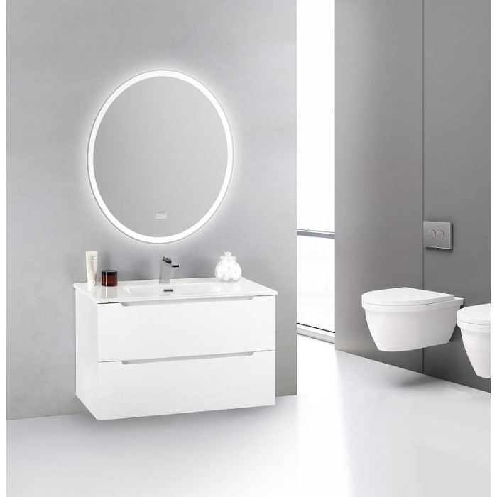 Зеркало BelBagno 75x90 SPC-VST-750-900-LED-TCH-WARM с подсветкой и антизапотевателем