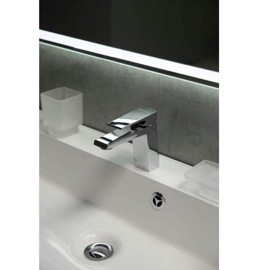 Зеркало BelBagno 120x80 SPC-MAR-1200-800-LED-BTN с кнопочным выключателем и подсветкой