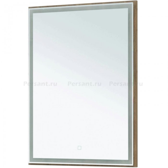 Зеркало Aquanet Nova Lite 60 249510 с подсветкой Дуб рустикальный