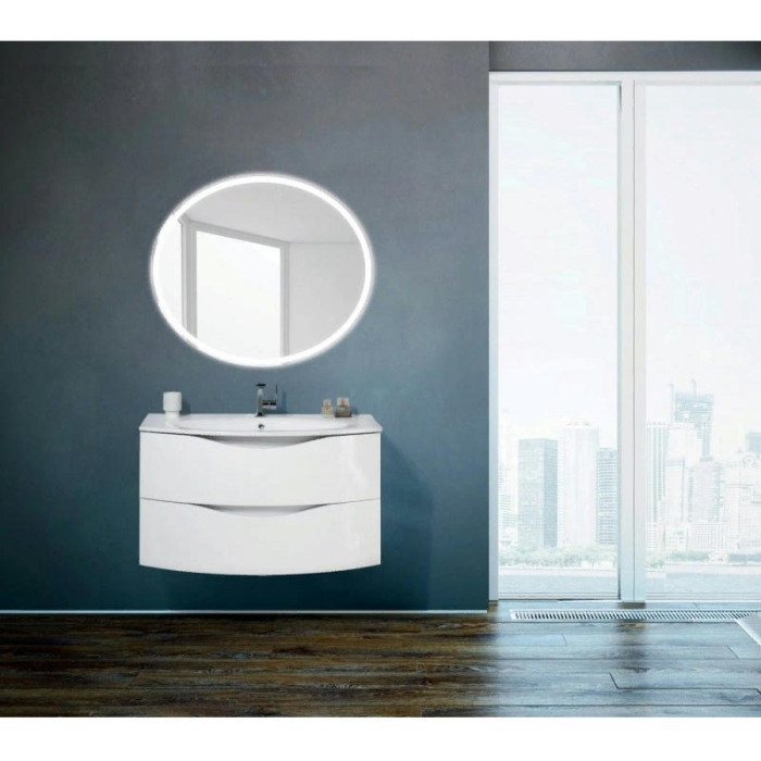 Зеркало BelBagno 75x90 SPC-VST-750-900-LED-TCH с сенсорным выключателем с подсветкой
