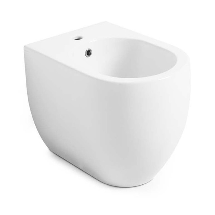 Биде напольное Kerasan Flo 312401 белое, высота 50 см