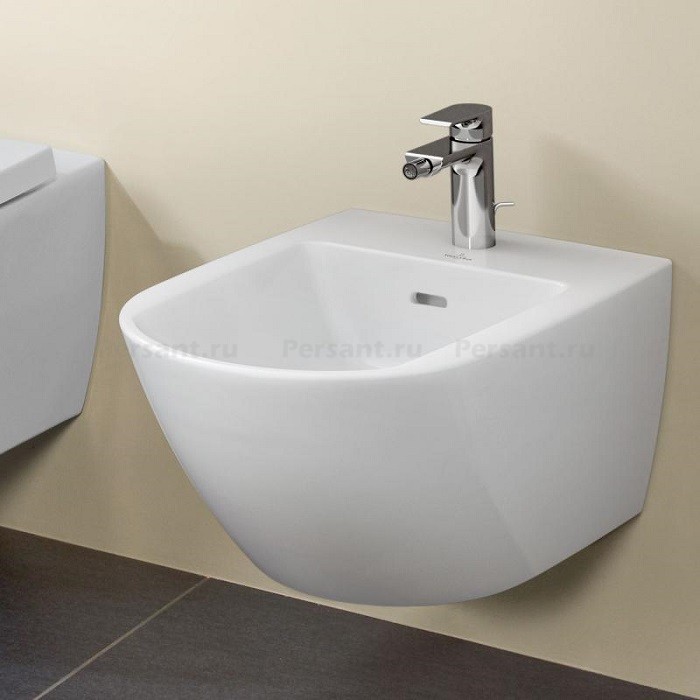 Подвесное биде Villeroy&Boch Subway 3.0 447000R1 Ceramic Plus