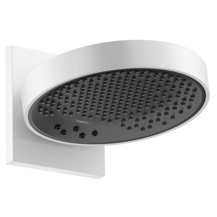 Верхний душ hansgrohe Rainfinity 250 3jet EcoSmart 26233700 белый матовый