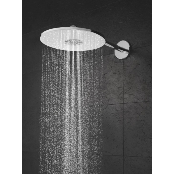 Верхний душ GROHE Rainshower 310 SmartActive 26475LS0 белый глянец/хром