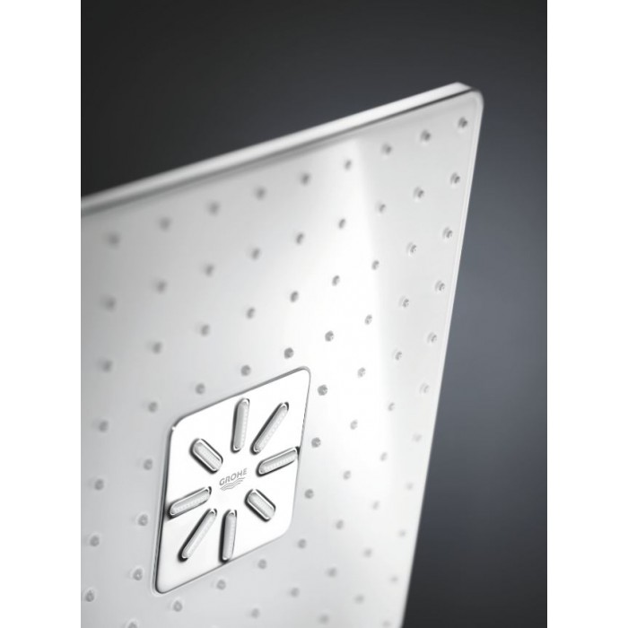 Верхний душ GROHE Rainshower 310 SmartActive Cube 26479LS0 белый глянец/хром