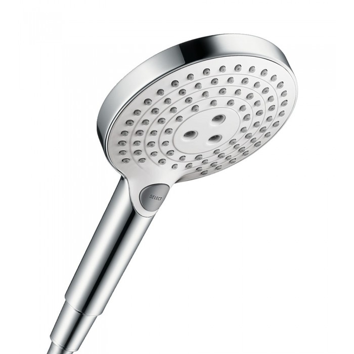 Душевая лейка Hansgrohe Raindance Select S 120 3jet 26530400 хром/белый