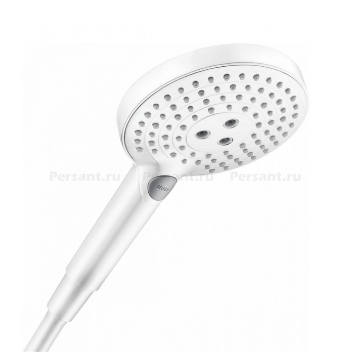 Душевая лейка Hansgrohe Raindance Select S 120 3jet 26530700 белая матовая