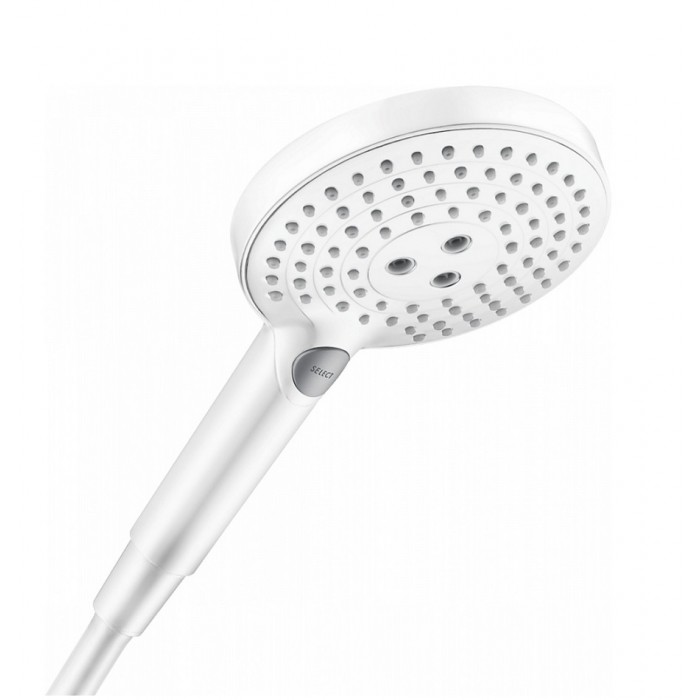 Душевая лейка Hansgrohe Raindance Select S 120 3jet 26530700 белая матовая