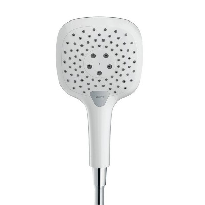 Душевая лейка Hansgrohe Raindance Select E 150 3jet 26550400 белый/хром