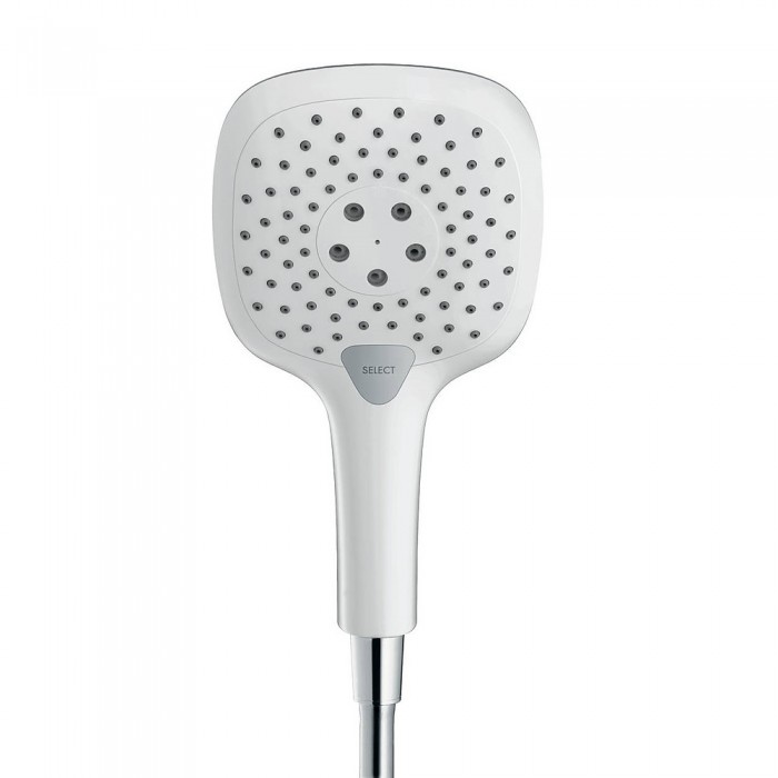Душевая лейка Hansgrohe Raindance Select E 150 3jet 26550400 белый/хром