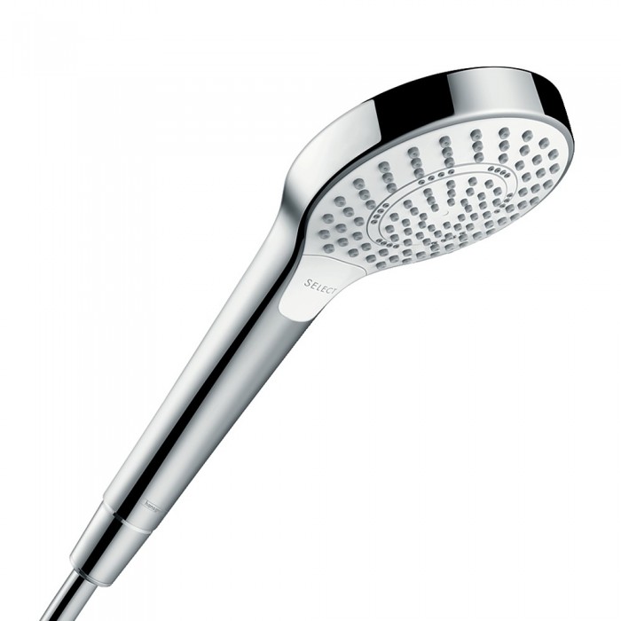 Душевая лейка Hansgrohe Croma Select S 110 3jet Multi 26800400 хром/белый