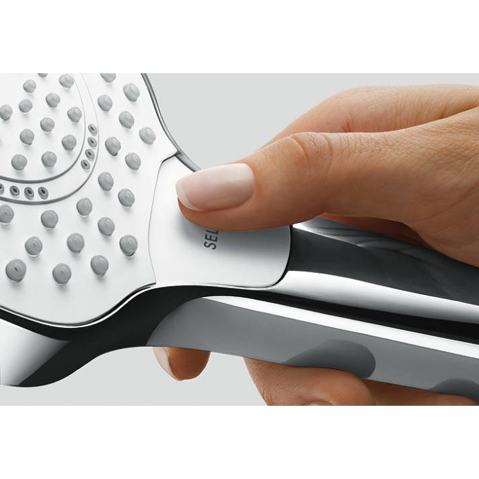 Душевая лейка Hansgrohe Croma Select S 110 3jet Vario 26802400 хром/белый