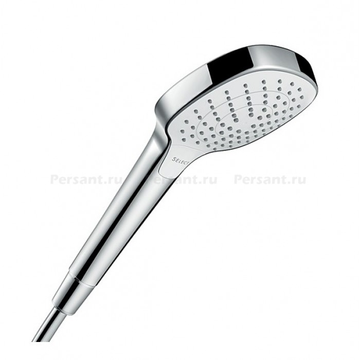 Душевая лейка Hansgrohe Croma Select E 110 3jet Vario 26812400 хром/белый