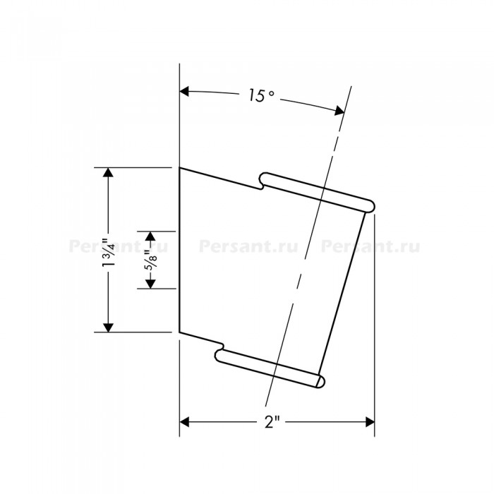 Держатель для душа Hansgrohe Porter Classic 28324000 хром