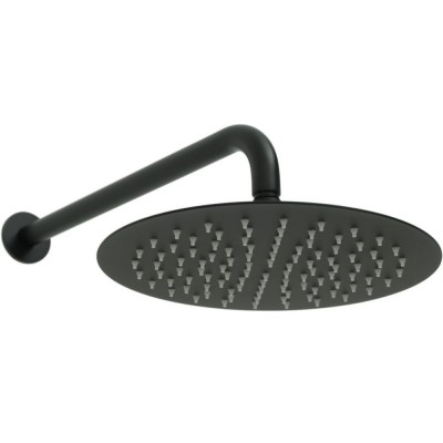 Верхний душ Allen Brau Priority 25 см 5.31017-31 черный матовый