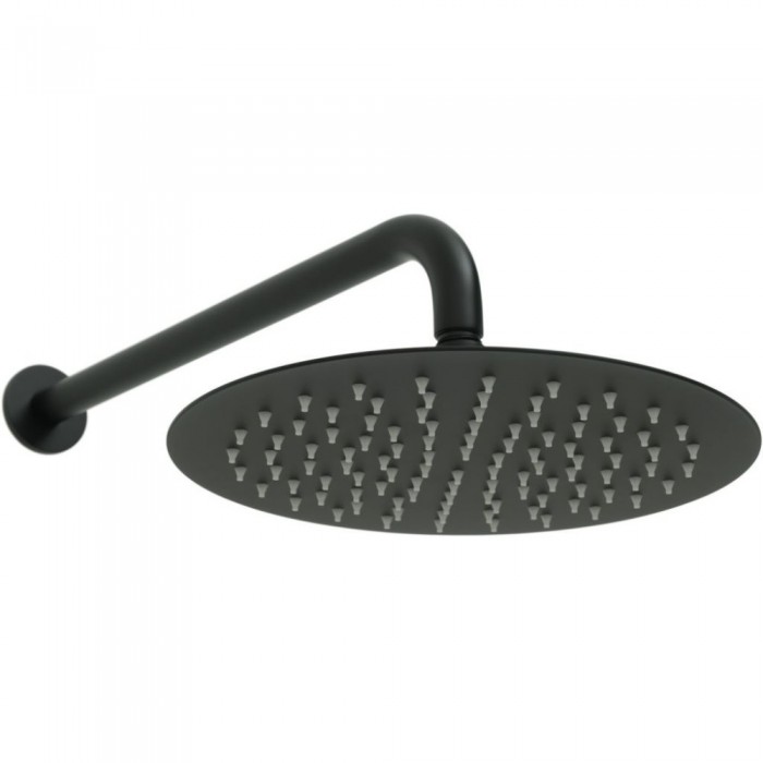 Верхний душ Allen Brau Priority 25 см 5.31017-31 черный матовый
