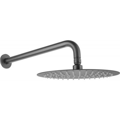 Верхний душ Allen Brau Priority 25 см 5.31017-MG графит браш