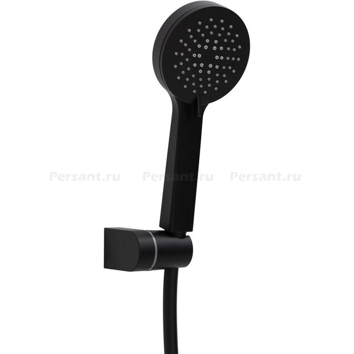 Душевой гарнитур Allen Brau Eclipse черный матовый 5.E1005-31