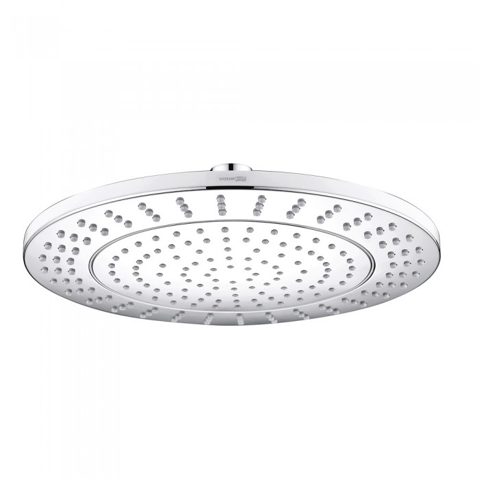 Верхний душ WasserKRAFT A067 хром/белый