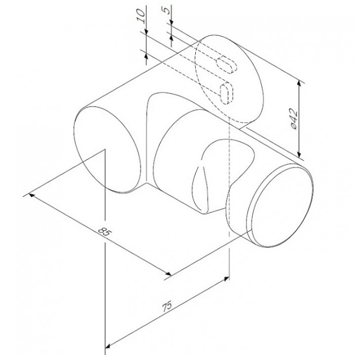 Держатель для душа Am.Pm F0500864 хром