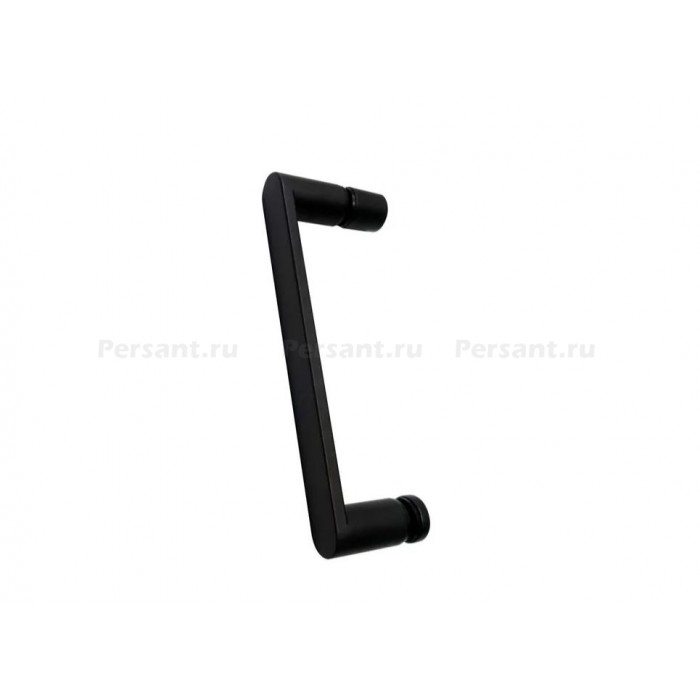 Душевая дверь Abber Sonnenstrand 100 AG04100B профиль черный стекло прозрачное