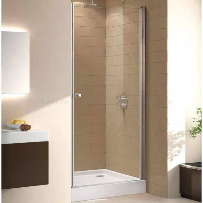 Душевая дверь Cezares Eco 90 ECO-O-B-1-90-C-Cr профиль хром стекло прозрачное