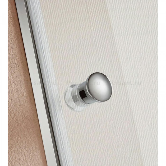 Душевая дверь Cezares Eco 90 ECO-O-B-1-90-P-Cr профиль Хром стекло рифленое