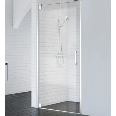Душевая дверь BelBagno Marmi 100 MARMI-B-1-100-C-Cr профиль хром стекло прозрачное