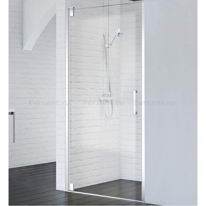 Душевая дверь BelBagno Marmi 100 MARMI-B-1-100-C-Cr профиль хром стекло прозрачное