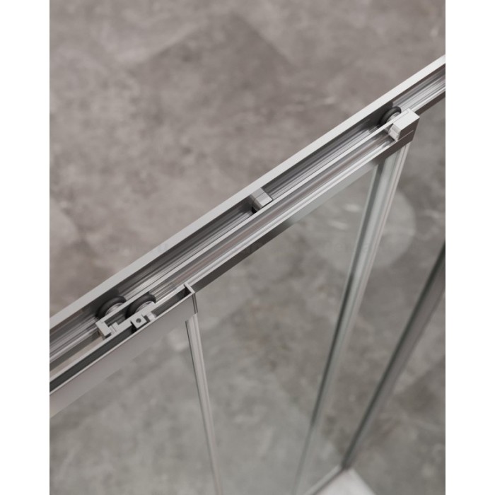 Душевой уголок Cezares Molveno 120x90 MOLVENO-AHF-31-120/90-C-GM-IV оружейная сталь стекло прозрачное