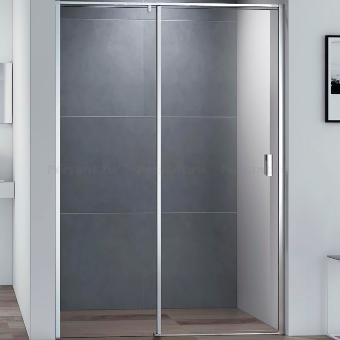 Душевая дверь Cezares Urban 110 URBAN-B-12-110-C-CR профиль хром стекло прозрачное