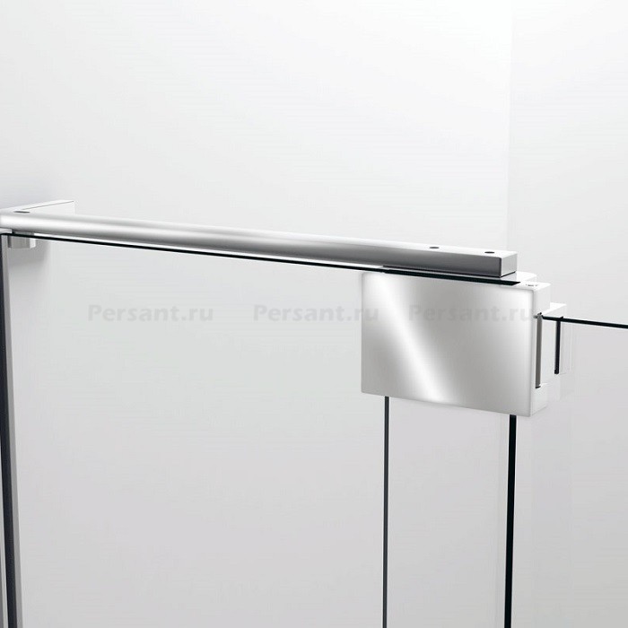 Душевая дверь Vincea Extra 110/120 VDP-1E1112CL профиль хром, стекло прозрачное