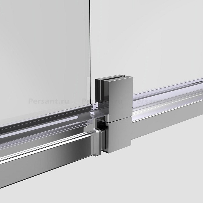 Душевая дверь Vincea Intra 80/90 VDP-1I8090CH профиль хром, стекло текстурное