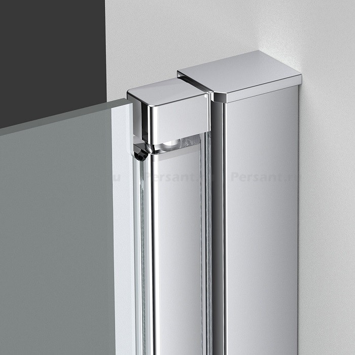 Душевая дверь Vincea Alpha 100 VDP-3AL100CL профиль хром, стекло прозрачное