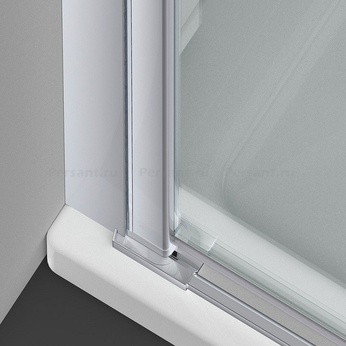 Душевая дверь Vincea Alpha 100 VDP-3AL100CL профиль хром, стекло прозрачное