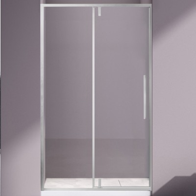 Душевая дверь Vincea Slim-N 100 VDP-4SN100CL профиль хром, стекло прозрачное